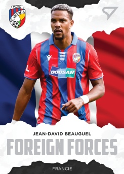 Jean-David Beauguel Viktoria Plzen SportZoo FORTUNA:LIGA 2020/21 Foreign Forces #FF05